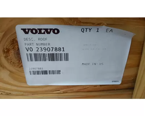 Roof Assembly VOLVO  Dex Heavy Duty Parts, LLC  