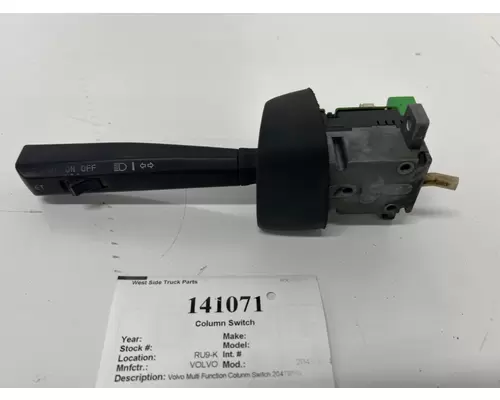 Column Switch VOLVO 20479584 West Side Truck Parts