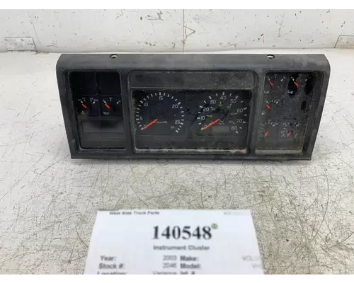 Instrument Cluster VOLVO 20481855P01 West Side Truck Parts