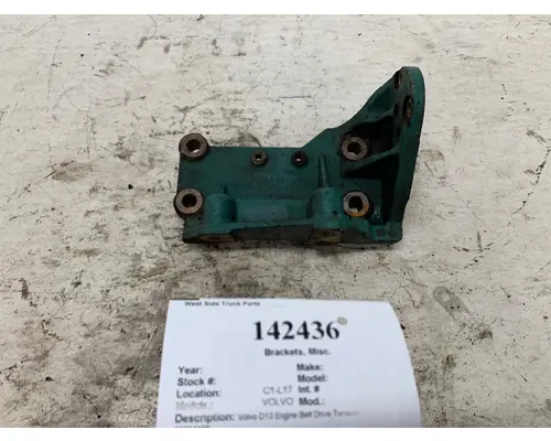 Brackets, Misc. VOLVO 20764195 West Side Truck Parts
