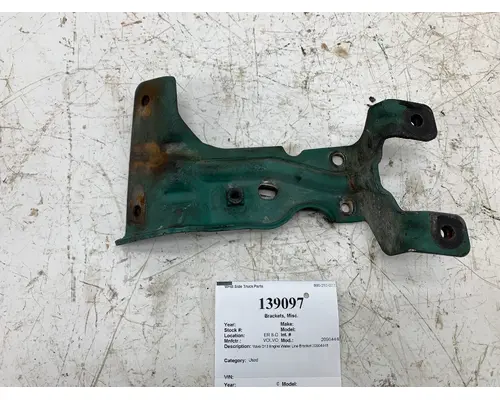 Brackets, Misc. VOLVO 20904448 West Side Truck Parts