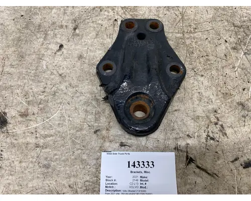 Brackets, Misc. VOLVO 21418383 West Side Truck Parts