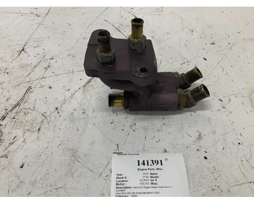 Engine Parts, Misc. VOLVO 21600003 West Side Truck Parts