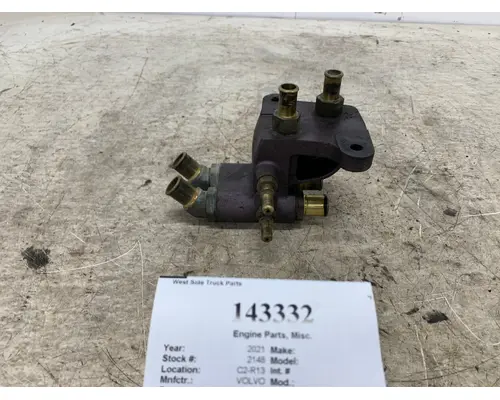 Engine Parts, Misc. VOLVO 21600003 West Side Truck Parts