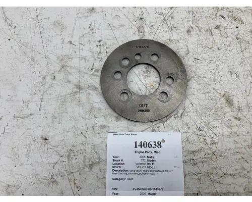 Engine Parts, Misc. VOLVO 3184868 West Side Truck Parts
