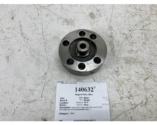 Engine Parts, Misc. VOLVO 8170199 West Side Truck Parts