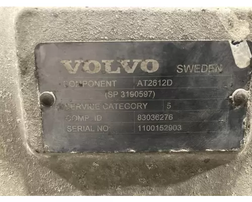 Volvo AT2612D Transmission