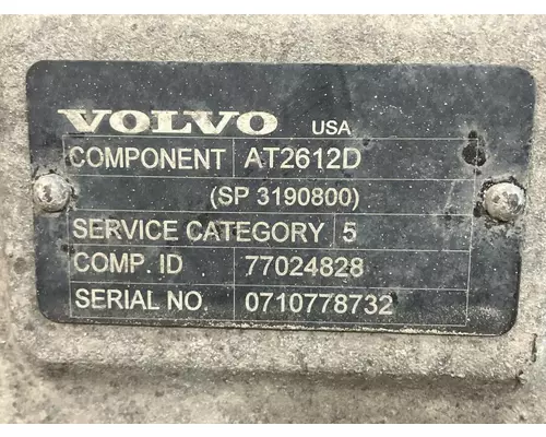 Volvo AT2612D Transmission