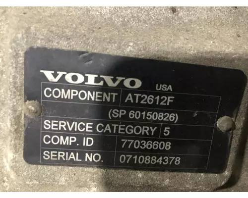 Volvo AT2612F Transmission