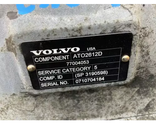 Volvo ATO2612D Transmission Assembly