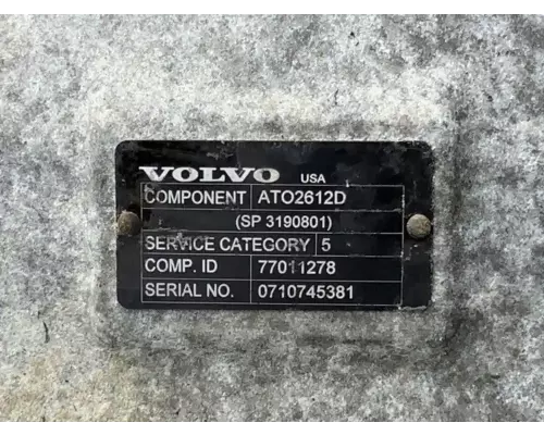 Volvo ATO2612D Transmission Assembly