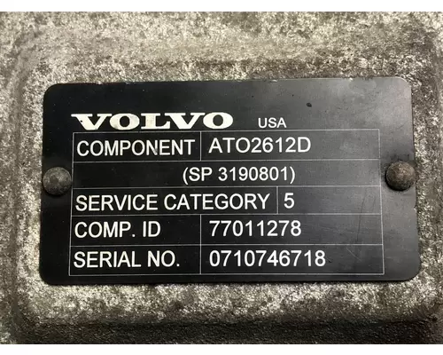 Volvo ATO2612D Transmission