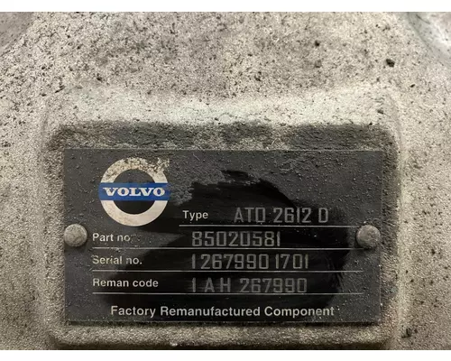 Volvo ATO2612D Transmission