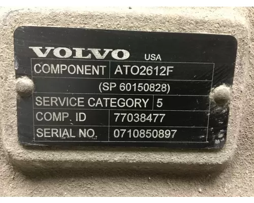 Volvo ATO2612F Transmission