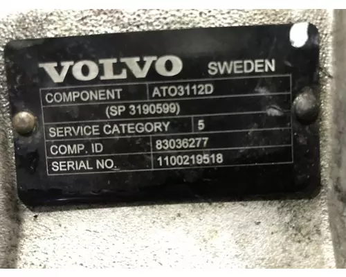 Volvo ATO3112D Transmission