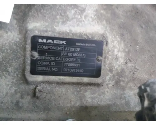 Transmission Assembly VOLVO AT2612F LKQ Heavy Duty Core