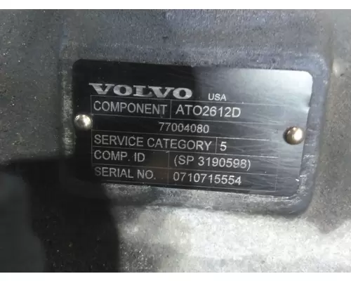 Transmission Assembly VOLVO ATO2612D LKQ Heavy Truck - Goodys