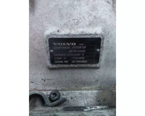 Transmission Assembly VOLVO ATO2612F LKQ Western Truck Parts