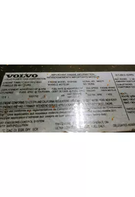 Volvo D13H-500 Engine Assembly