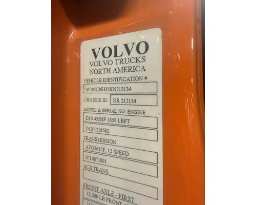 Volvo D13M-455 Engine Assembly