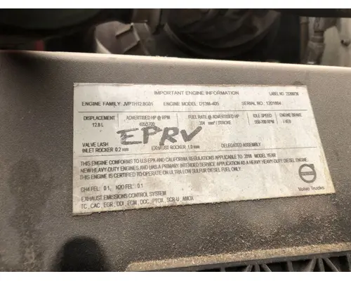 Engine Assembly VOLVO D13 Vander Haags Inc Cb