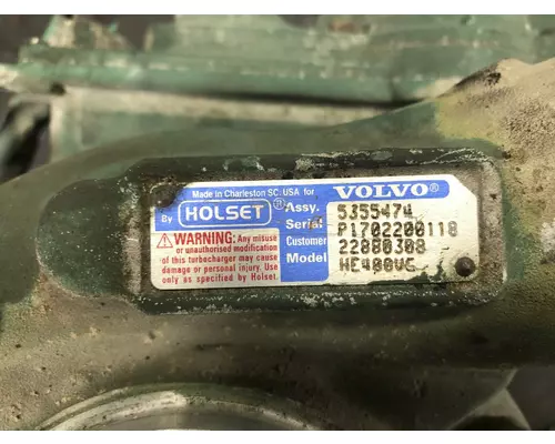Volvo D13 TurbochargerSupercharger