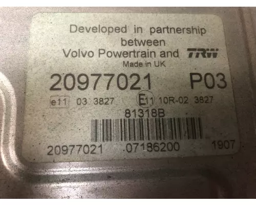 Volvo D16 Engine Control Module (ECM)