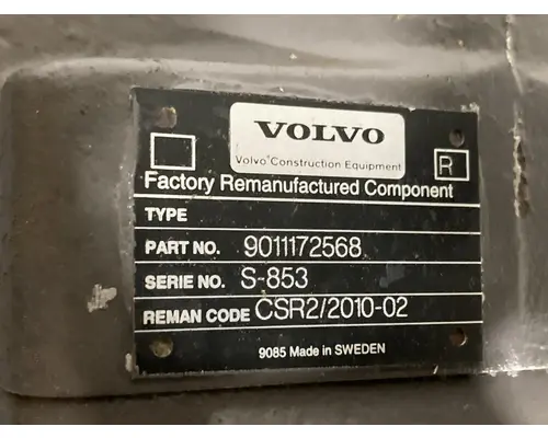 Volvo L90B Equip Hydraulic Pump