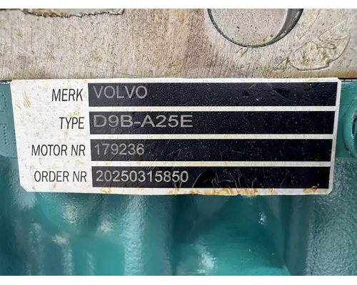 Volvo MOST Engine Assembly