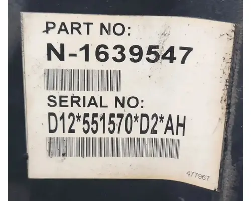 Volvo VED12 Engine Assembly
