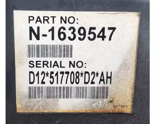Volvo VED12 Engine Assembly