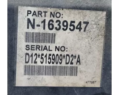 Volvo VED12 Engine Assembly