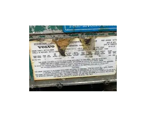 Volvo VED12 Engine Assembly