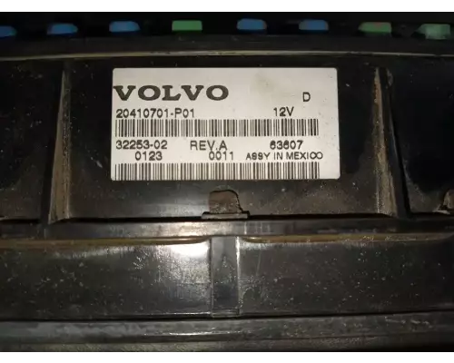 Volvo VHD Instrument Cluster