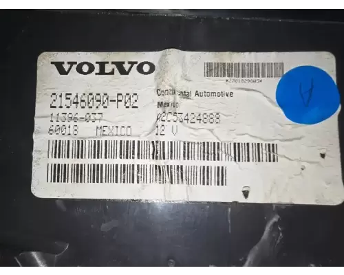 Volvo VNL64T Instrument Cluster