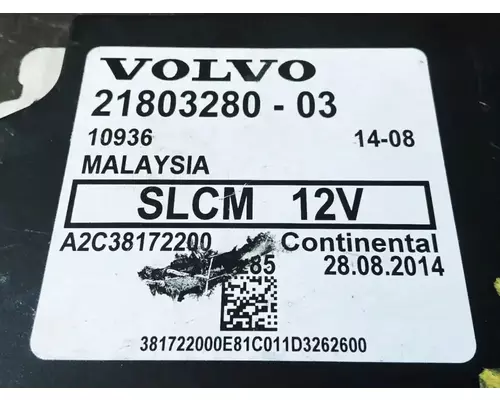 Volvo VNL670 DashConsole Switch
