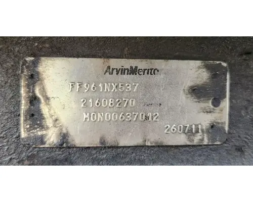 Volvo VNL Axle Assy, Fr (4WD)