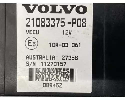Volvo VNL Cab Control Module CECU