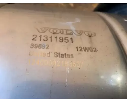 Volvo VNL DPF (Diesel Particulate Filter)