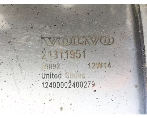 Volvo VNL DPF (Diesel Particulate Filter)