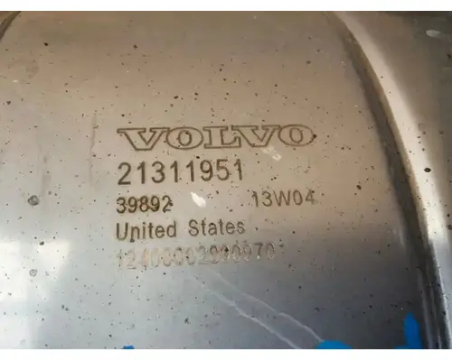 Volvo VNL DPF (Diesel Particulate Filter)
