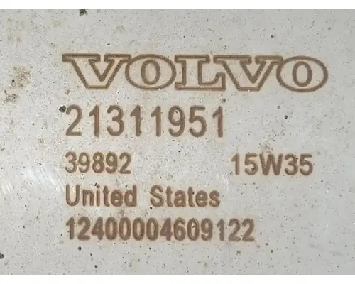 Volvo VNL DPF (Diesel Particulate Filter)