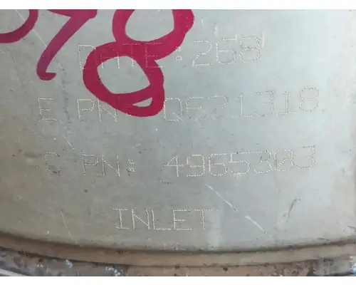 Volvo VNL DPF (Diesel Particulate Filter)