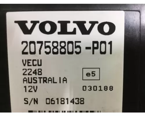 Volvo VNL Electrical Misc. Parts