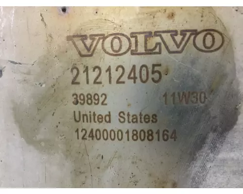 Volvo VNL Exhaust SCR Catalyst