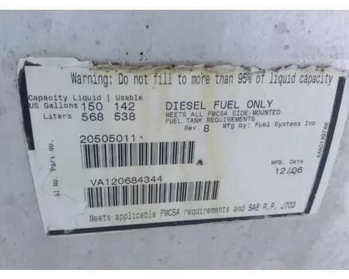 Volvo VNL Fuel Tank