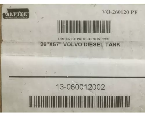 Volvo VNL Fuel Tank