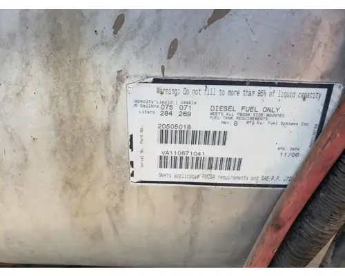 Volvo VNL Fuel Tank