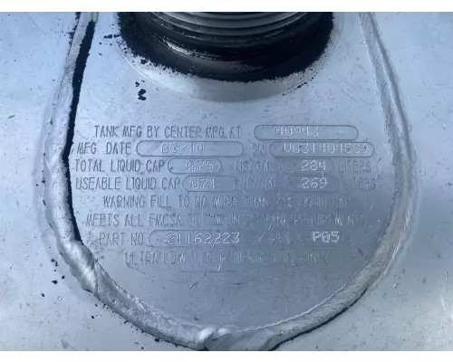 Volvo VNL Fuel Tank