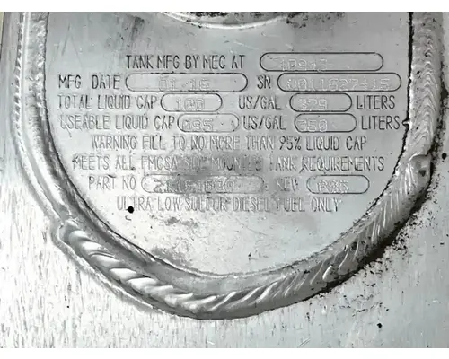 Volvo VNL Fuel Tank